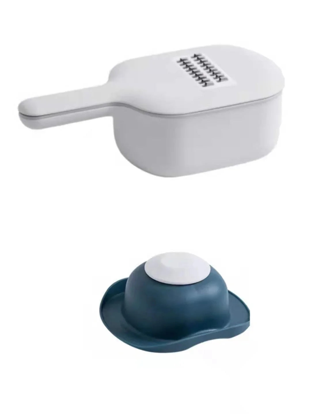 stainless-steel vegetable slicer | 5-in-1 multifunction grater | kitchen vegetable chopper | ultrasonic cleaning