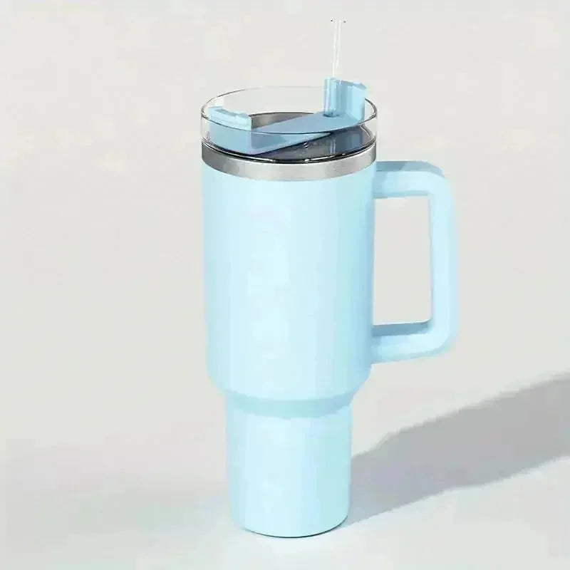 vacuum insulated tumbler | 40oz stainless steel tumbler | double wall insulated cup | ultrasonic cleaning