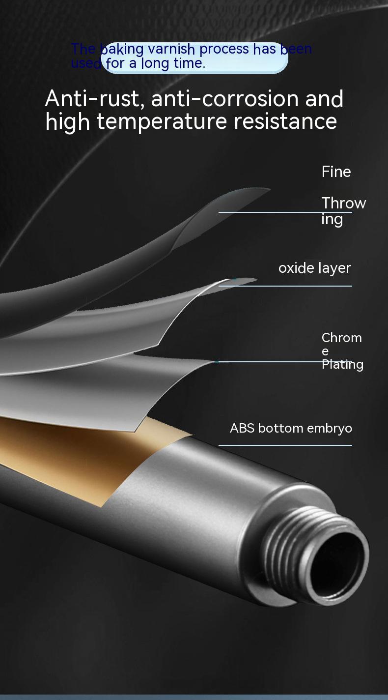 The Third Gear Adjustable Strong Supercharged Shower Head Household Bath Shower Hose Shower Head 