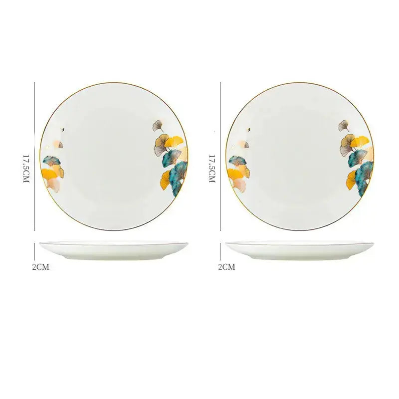 Dinner Plates Ceramic Steak Plate Web Porcelain 