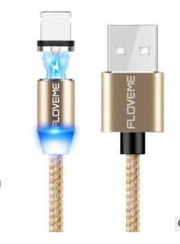 Compatible with Apple, Magnetic Micro USB Cable For Android and IOS Devices 