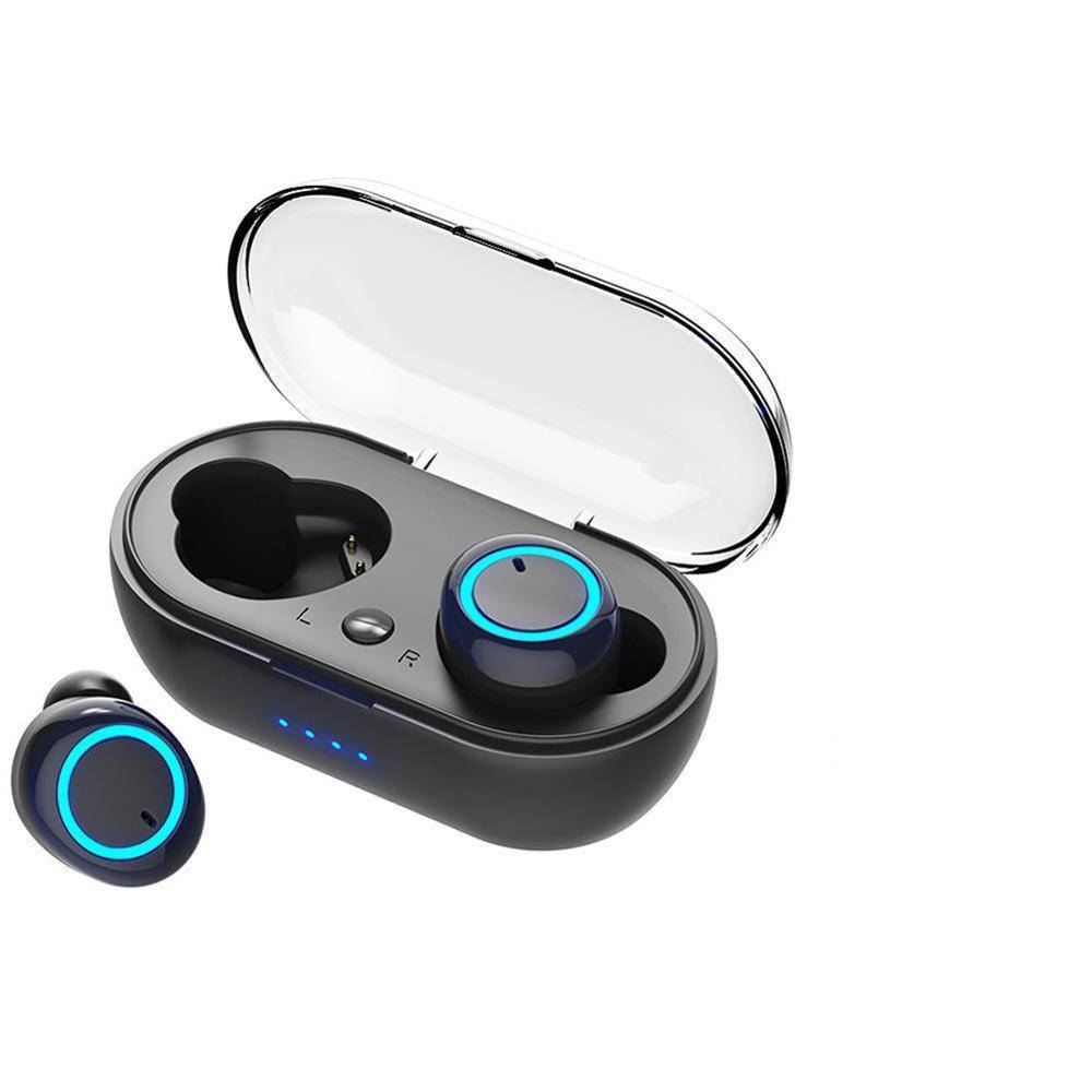 Y50 TWS Bluetooth Wireless Headset Stereo Sports Earbud Smart Phone Charging Box 