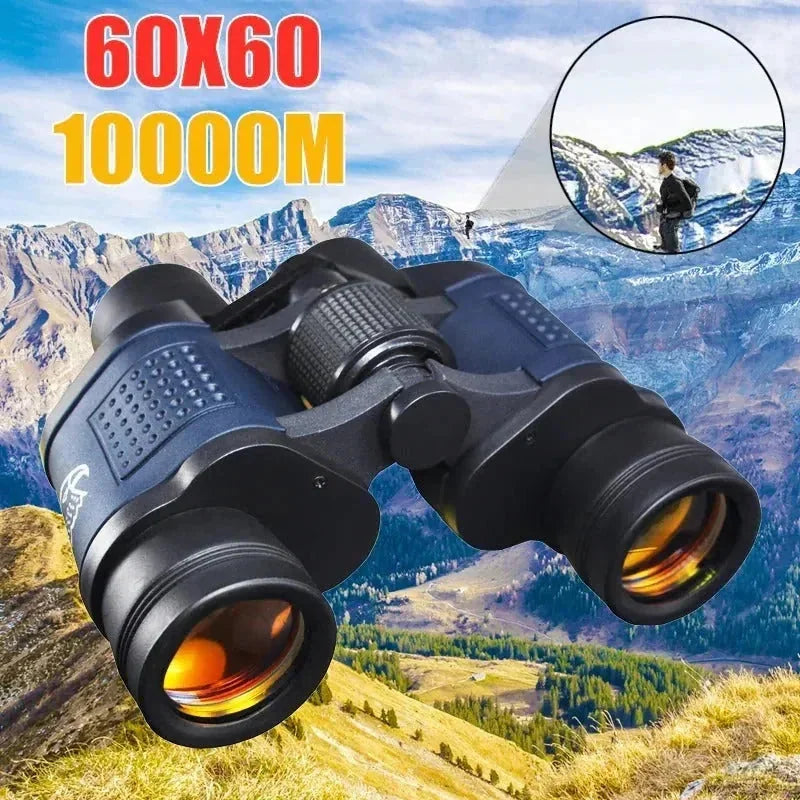 x60 high magnification binoculars | waterproof binoculars for hunting | compact travel binoculars | ultrasonic cleaning