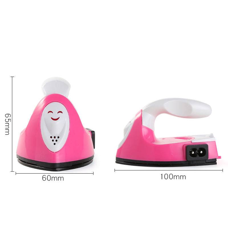 Pindou small iron children's handmade DIY electric iron creative Pindoudou iron mini cloth stickers hot drill baby clothes.