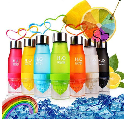 New Colorful Frosted Plastic Lemon Cup 