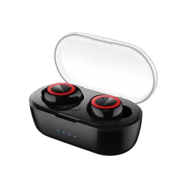 Y50 TWS Bluetooth Wireless Headset Stereo Sports Earbud Smart Phone Charging Box 