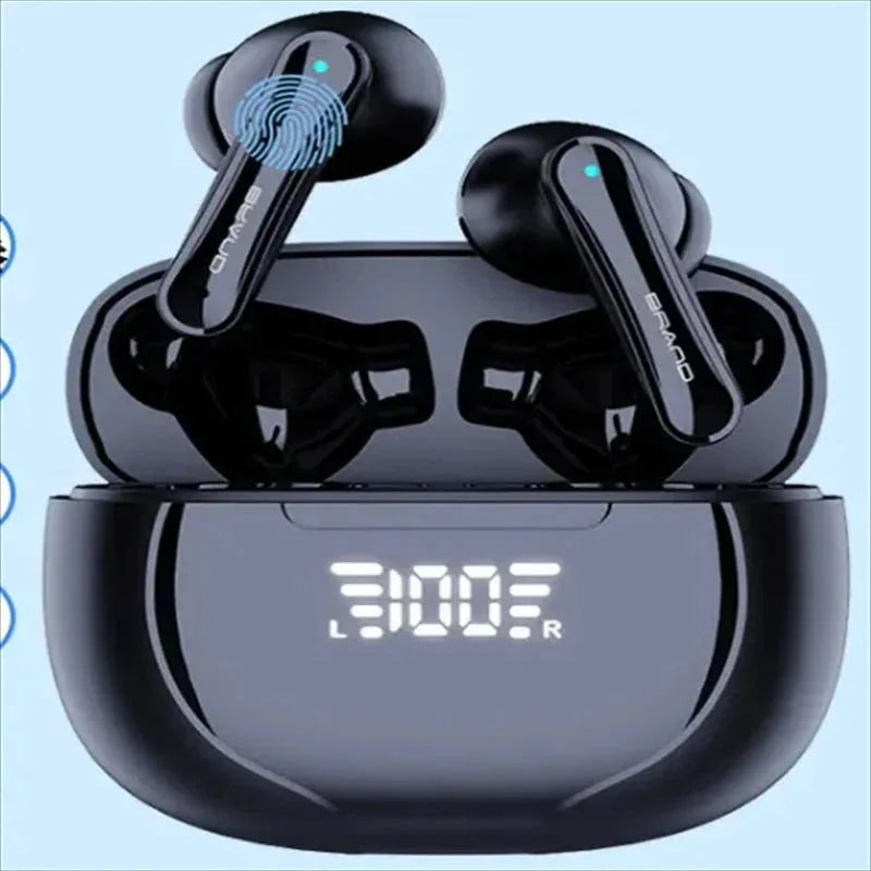 wireless earbuds | bluetooth 53 | noise cancelling headphones | ultrasonic cleaning
