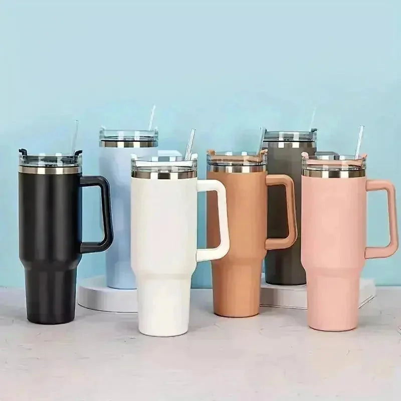 vacuum insulated tumbler | 40oz stainless steel tumbler | double wall insulated cup | energy saving