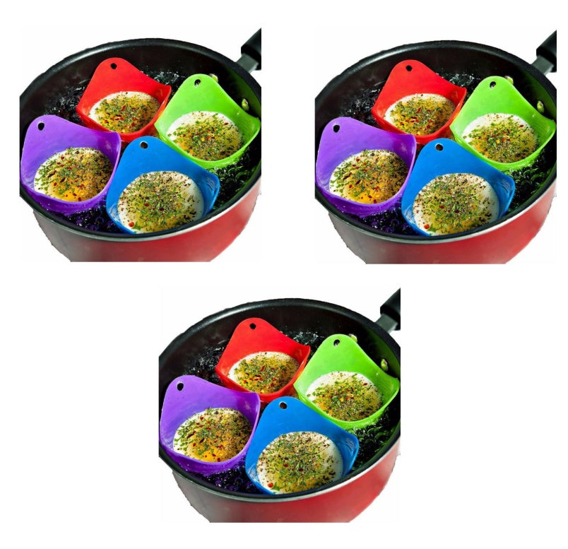 Green Silicone Egg Cooker 4 Color Silicone Egg Cooker 