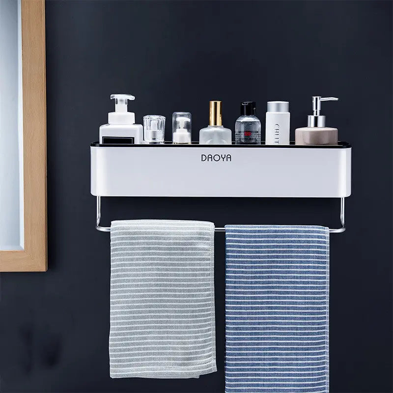 Bathroom shelf wall 