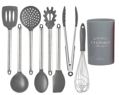 The silicone kitchen utensils and appliances 