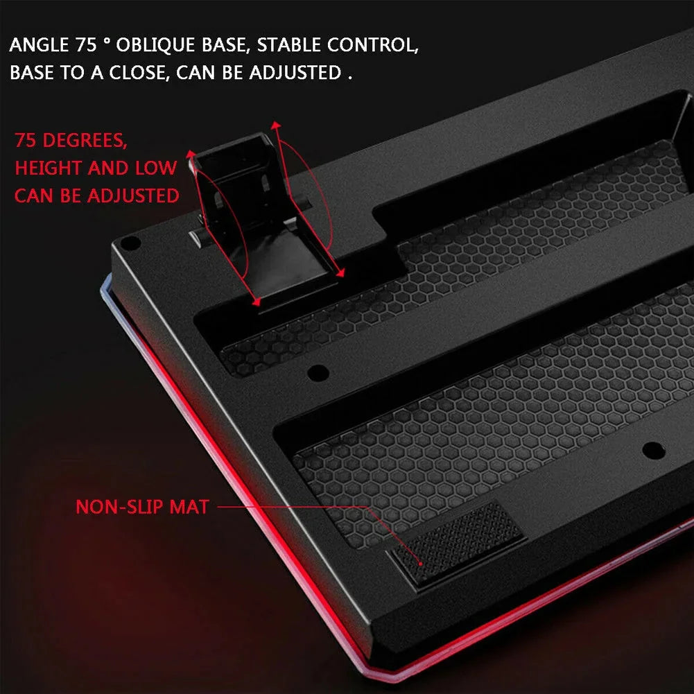 mechanical-feel keys | full-size keyboard with numpad | home office setup | energy saving