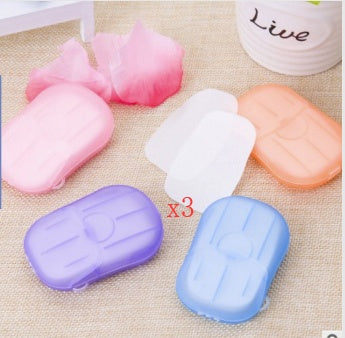 New Convenient Boxed Disposable Mini Soap Tablets For Travel Use 