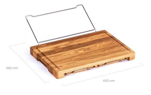 Vegetable Kitchen Cutting Board With Trays Storage Box Smooth Multifunction Practical Fruit Meat Bamboo Food Chopping Board 