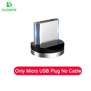 Compatible with Apple, Magnetic Micro USB Cable For Android and IOS Devices 