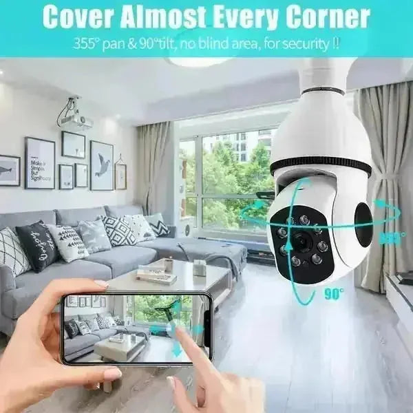 g wifi security camera | 360 degree panoramic view | auto tracking surveillance | energy saving