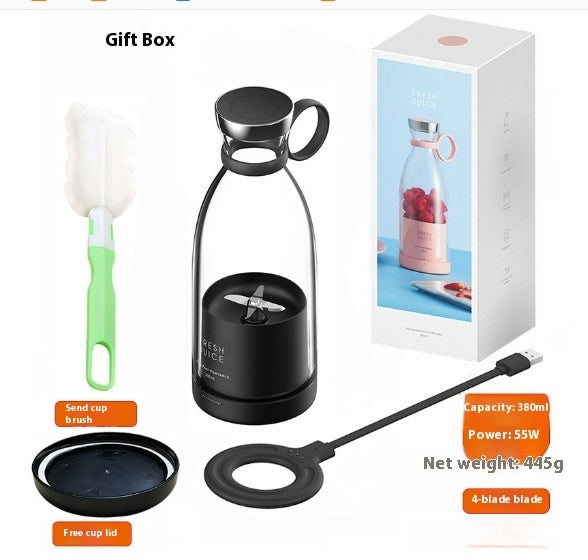 350ML Electric Juicer Blender Mixer USB Rechargeable Machine Household Portable Blender Maker Cup Kitchen Tool Kit 