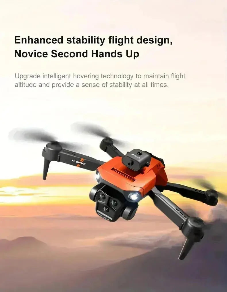 foldable drone with 5 cameras | customizable flight path drone | long flight time quadcopter | ultrasonic cleaning