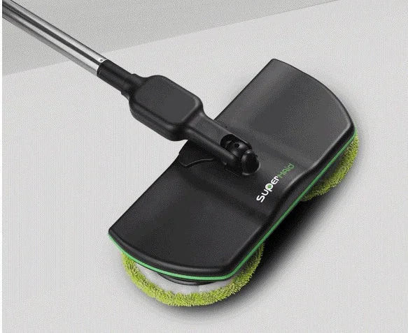 rechargeable cordless electric mop | 360 degree rotating mop head | dual tank water spray system | energy saving