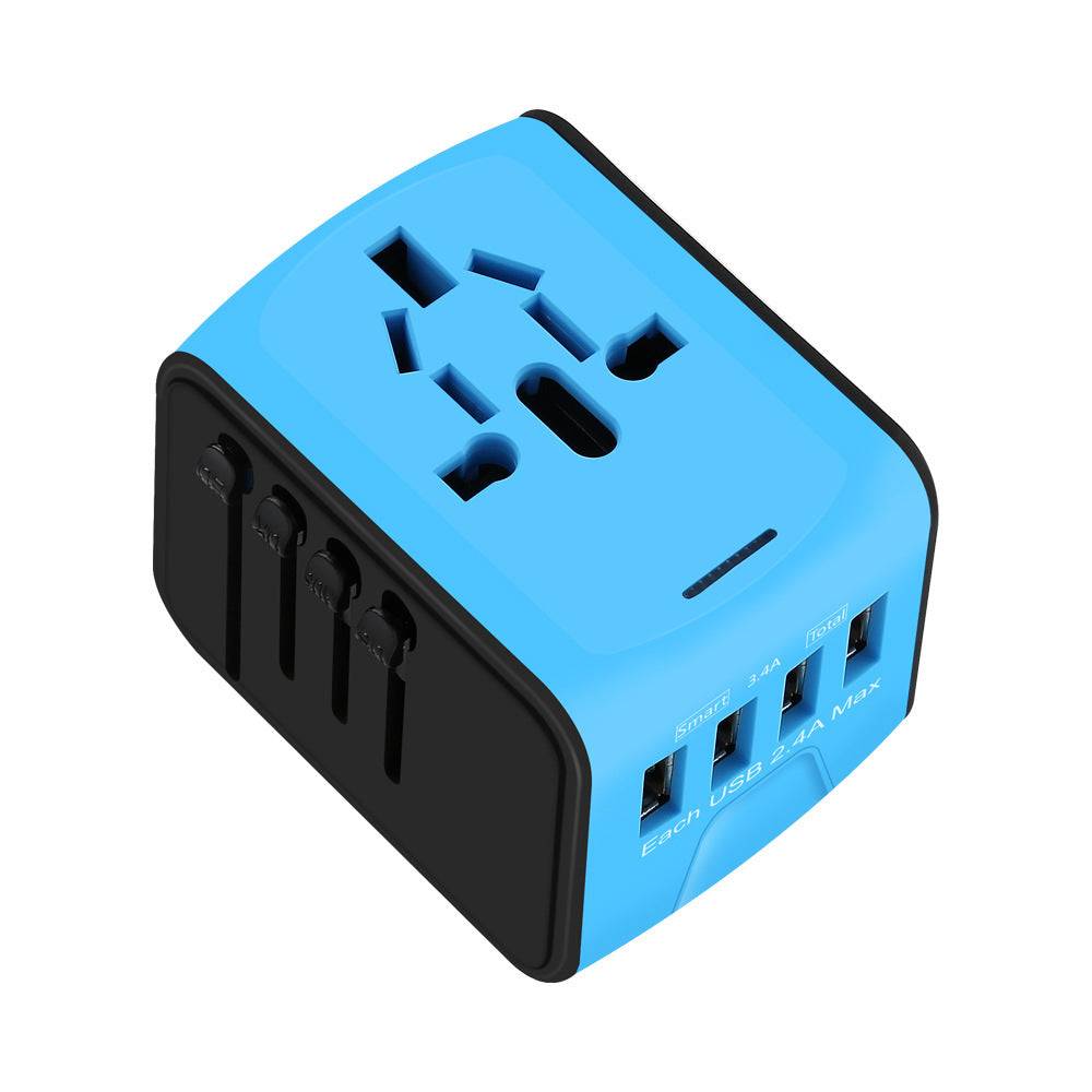 Travel Multifunctional 4 Charging Dock USB Converter 