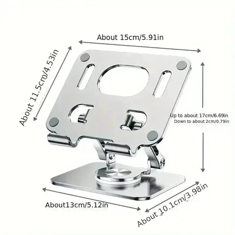 adjustable aluminum stand | 360 degree rotation | foldable tablet holder | ultrasonic cleaning