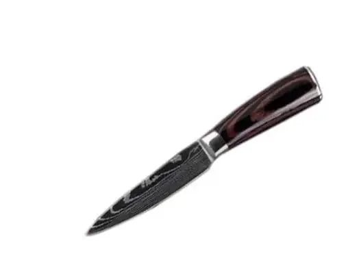 stainless-steel kitchen knife set | professional chef knife set | 8-piece cooking knife block | ultrasonic cleaning