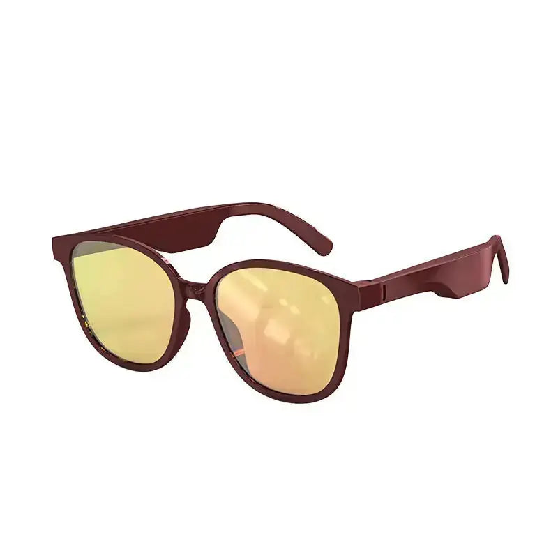 Compatible with Apple , Sports Waterproof Running Smart Bluetooth  Sunglasses 