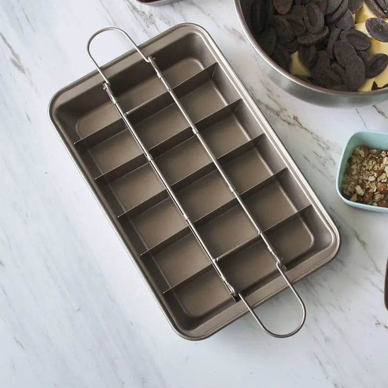 Brownie Baking Pan Cake Mould Square Bread Baking 