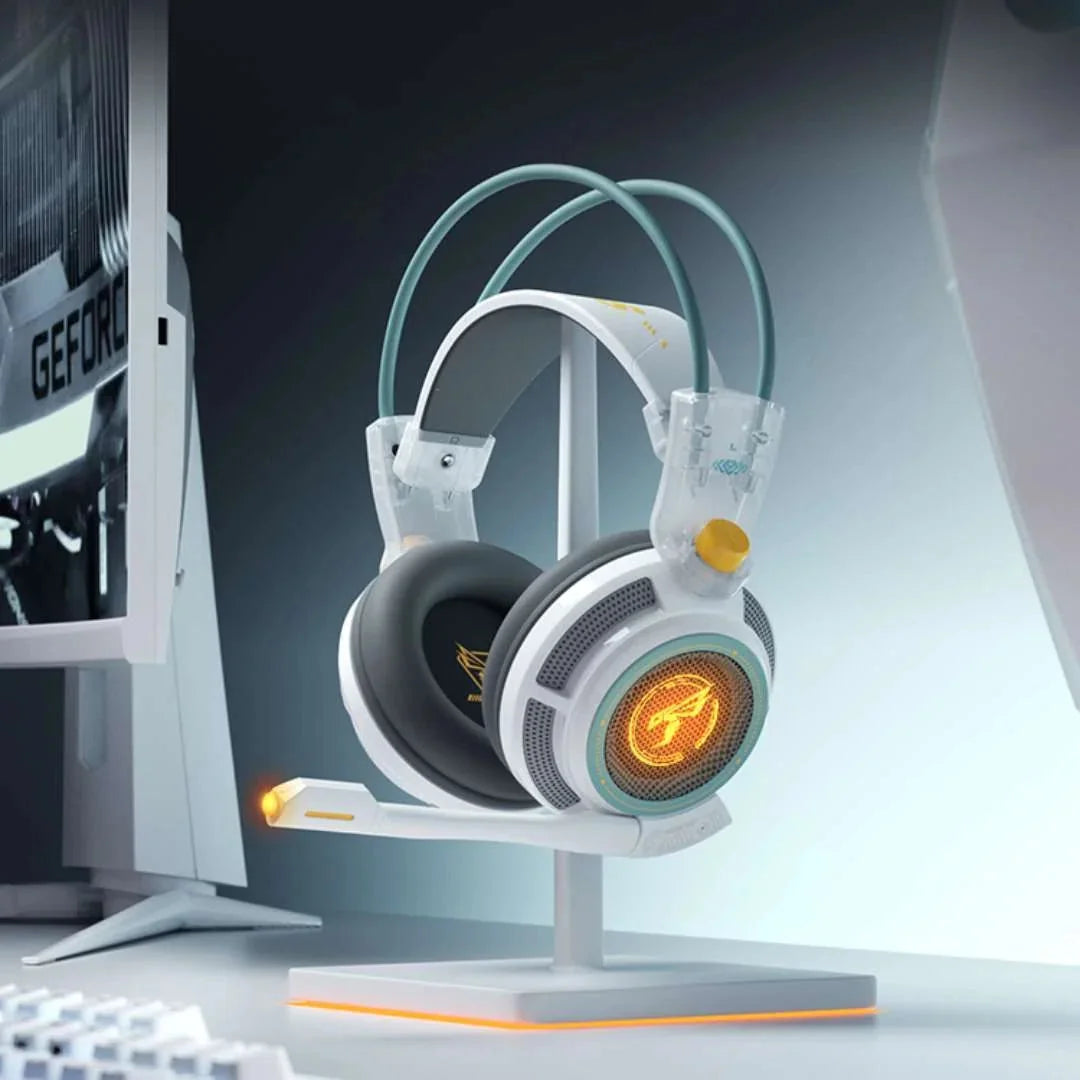 noise isolating gaming headset | wired esports headphones with mic | long gaming session comfort | ultrasonic cleaning