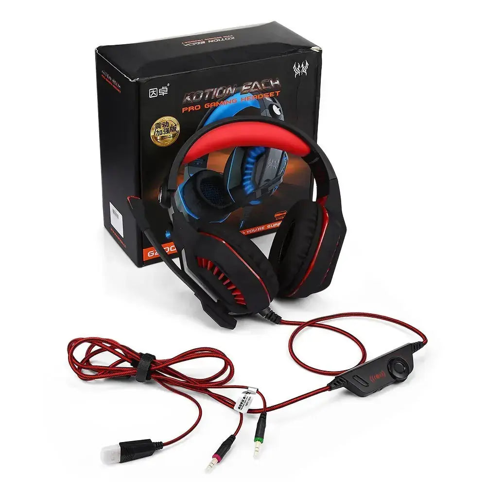 Computer Gaming Headset Headset E-sports Headset with Microphone Microphone 