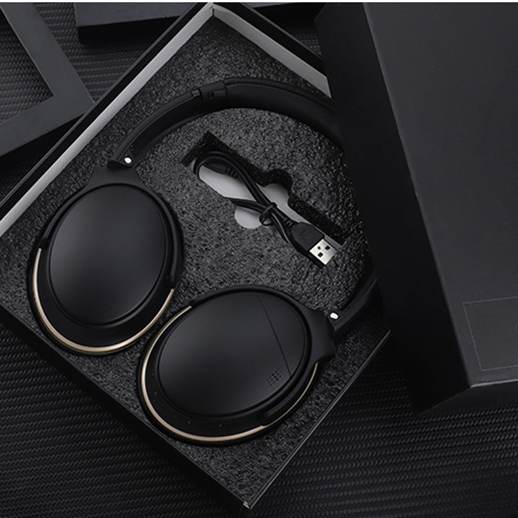 Wireless noise reduction foldable headphones 