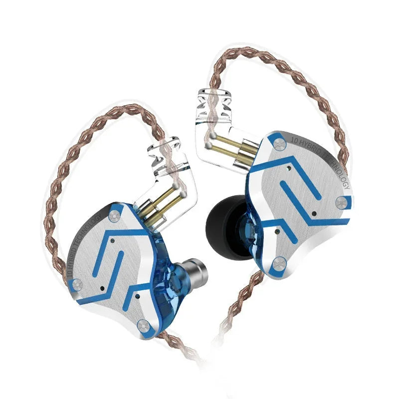 metal alloy earbuds | titanium coated drivers | noise isolating in-ear headphones | ultrasonic cleaning