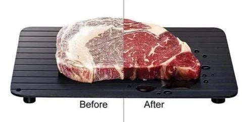 fast defrosting tray | aluminum thawing plate | kitchen quick thaw tray | ultrasonic cleaning