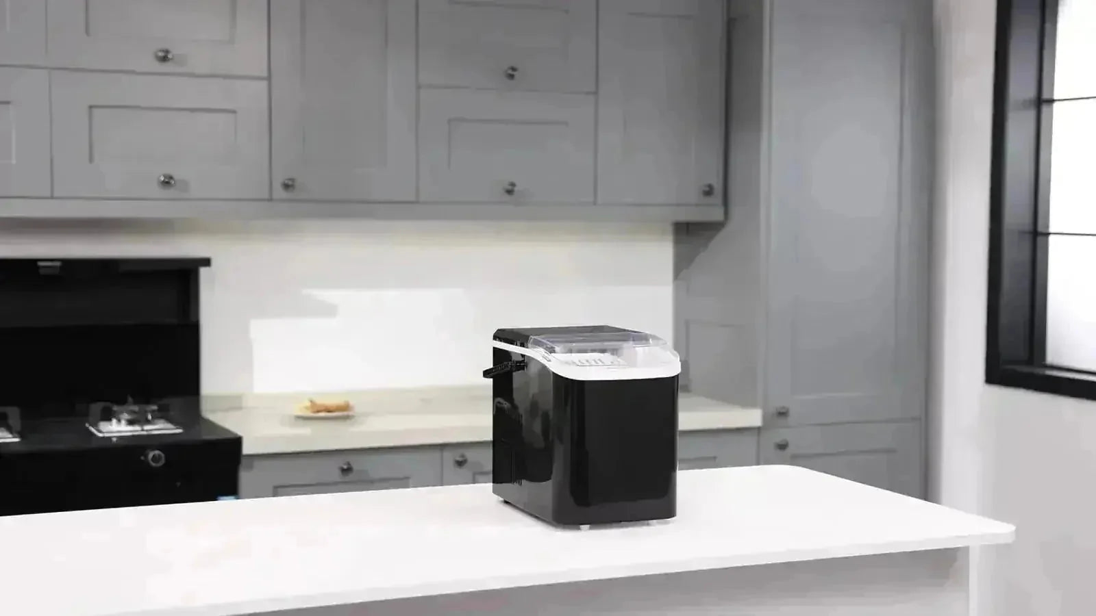 bullet ice maker | countertop ice machine | 9 cubes in 6 minutes | energy saving