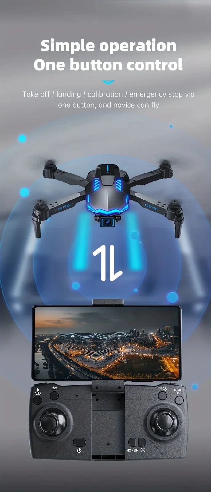 foldable drone with camera | 4k hd camera drone | obstacle avoidance technology | energy saving