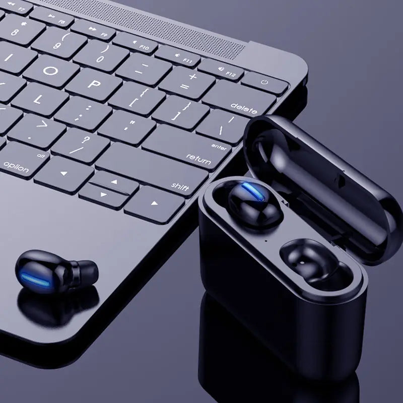 Binaural Mini Bluetooth Headset 