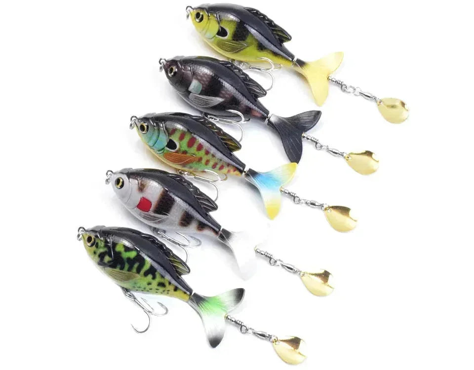 stainless-steel hooks | 3d realistic eyes | deep diving crankbait | energy saving