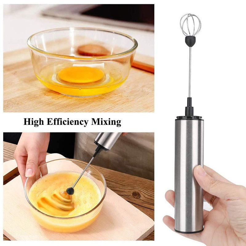 Electric Coffee Blender Milk Frother Handheld Whisk Kitchen Tools 