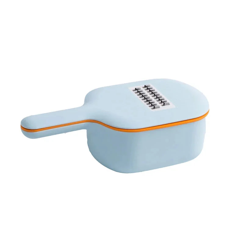 stainless-steel vegetable slicer | 5-in-1 multifunction grater | kitchen vegetable chopper | ultrasonic cleaning