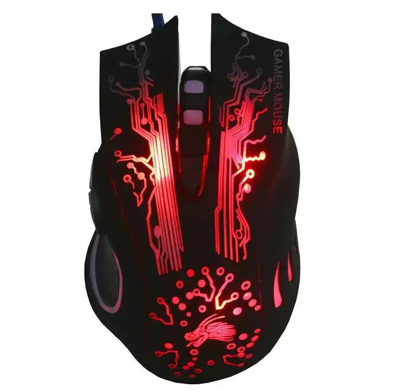 rgb backlight gaming mouse | 7 programmable buttons | wired usb mouse | energy saving