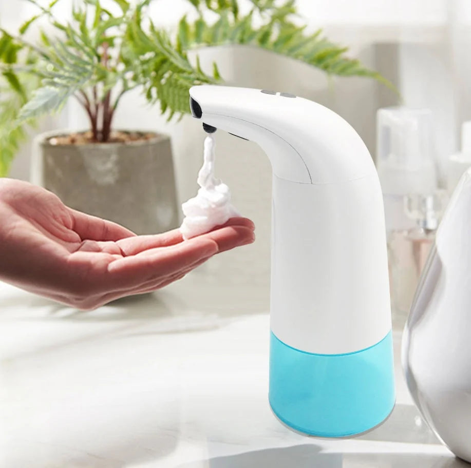 automatic foaming soap dispenser | stainless steel soap dispenser pump | 500ml capacity soap dispenser | ultrasonic cleaning