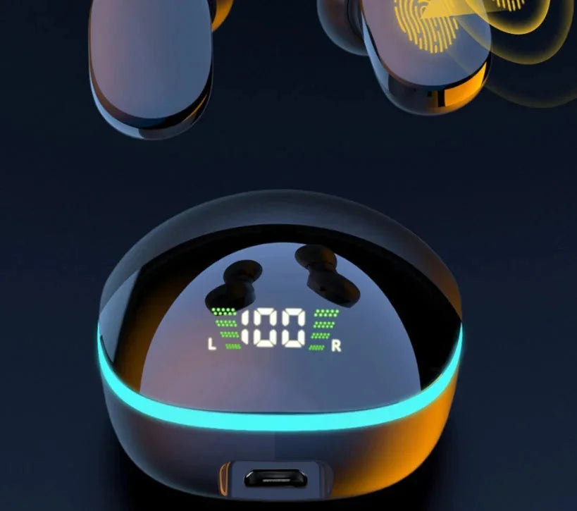 g9s digital headphones | cool breathing light | touch control headphones | energy saving