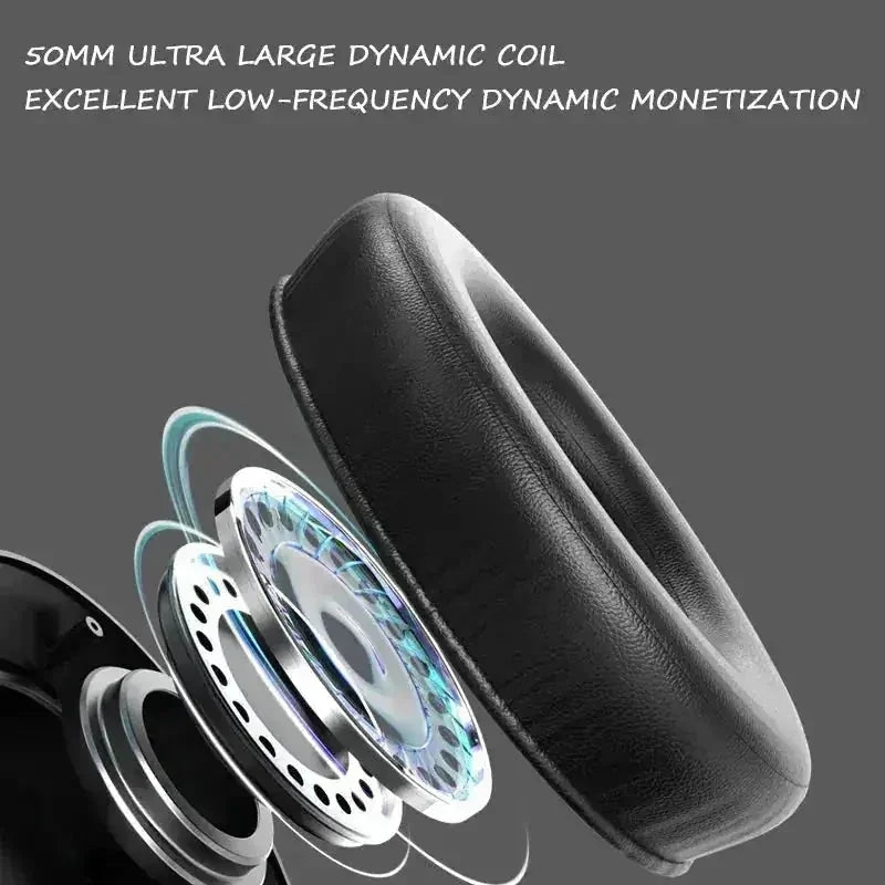 lightweight construction | 40mm drivers | over-ear headphones | energy saving