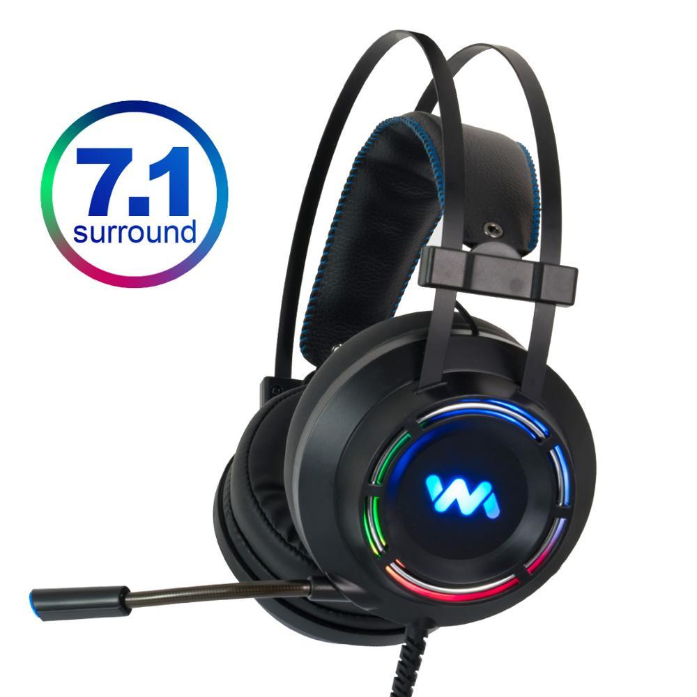 Gaming Internet Cafe Professional Gaming Headset 7.1 Channel Noise Cancelling Headset 