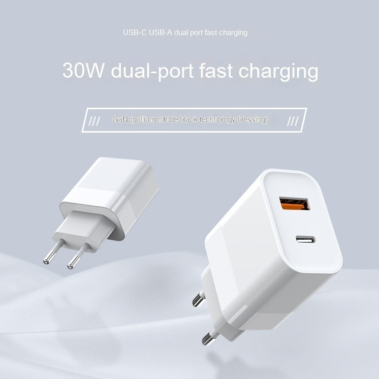 Gallium Nitride 30W Charger European Standard 