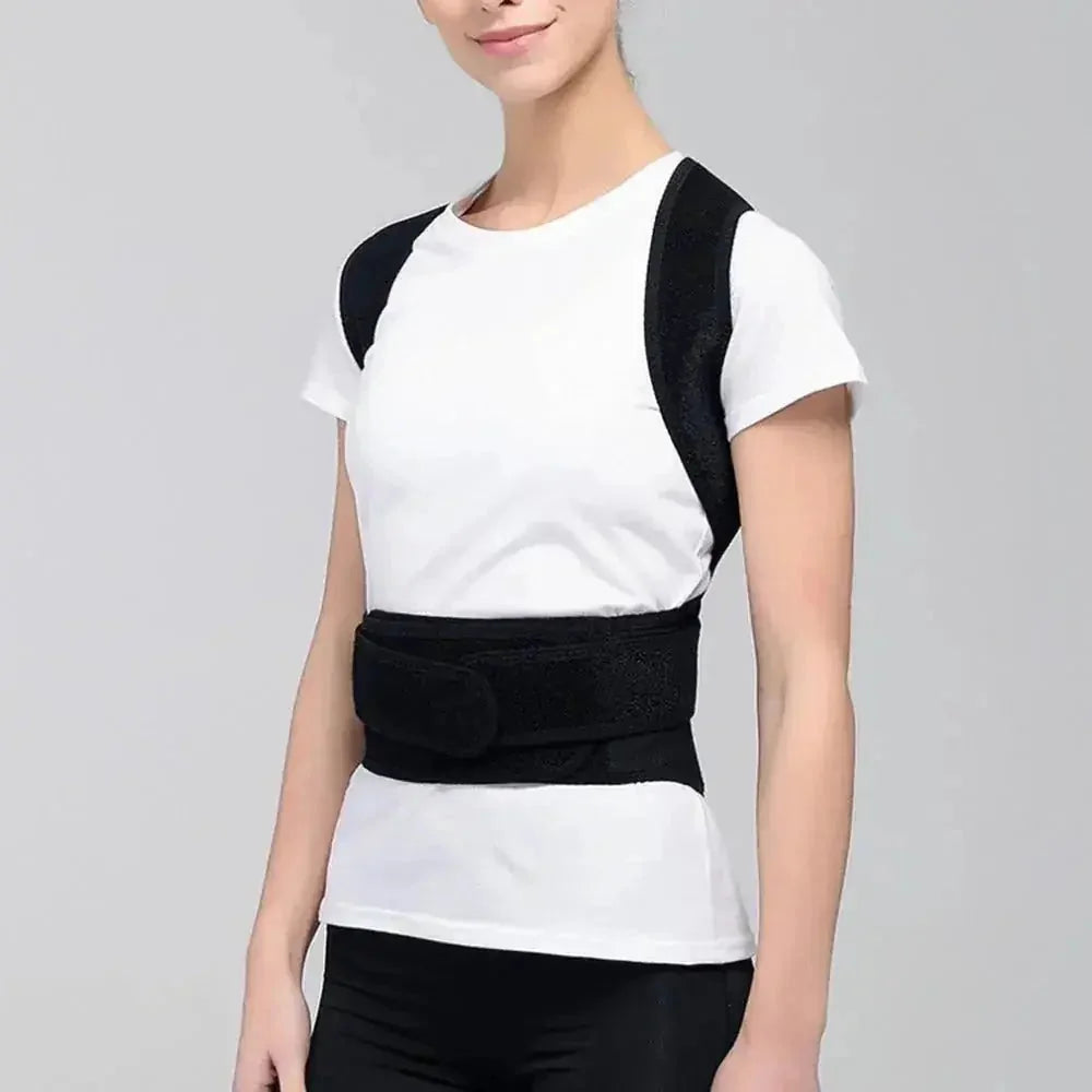 adjustable posture corrector | ergonomic back support | orthopedic spine alignment | ultrasonic cleaning