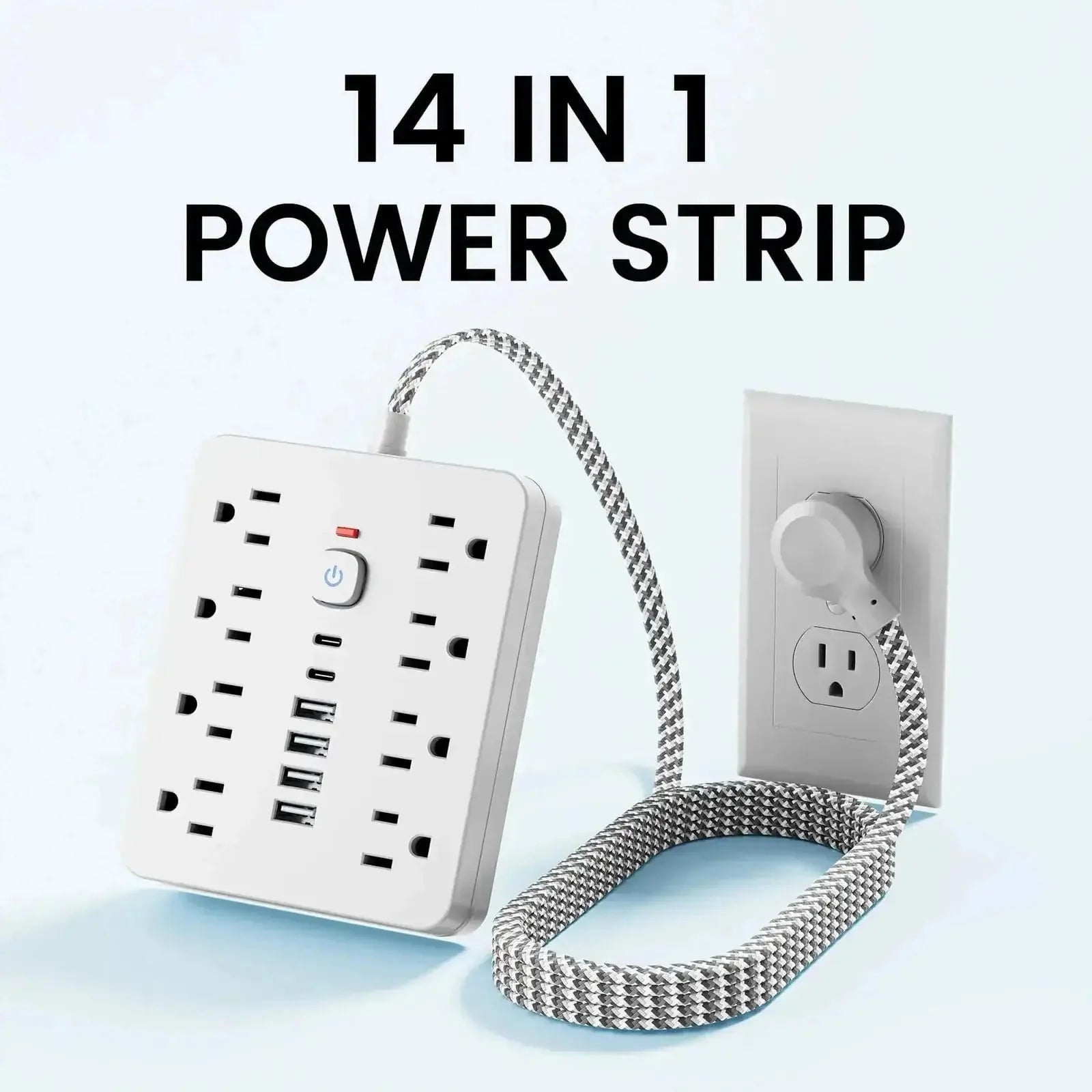 surge protected power strip | 6 outlet surge protector | heavy duty power strip | ultrasonic cleaning