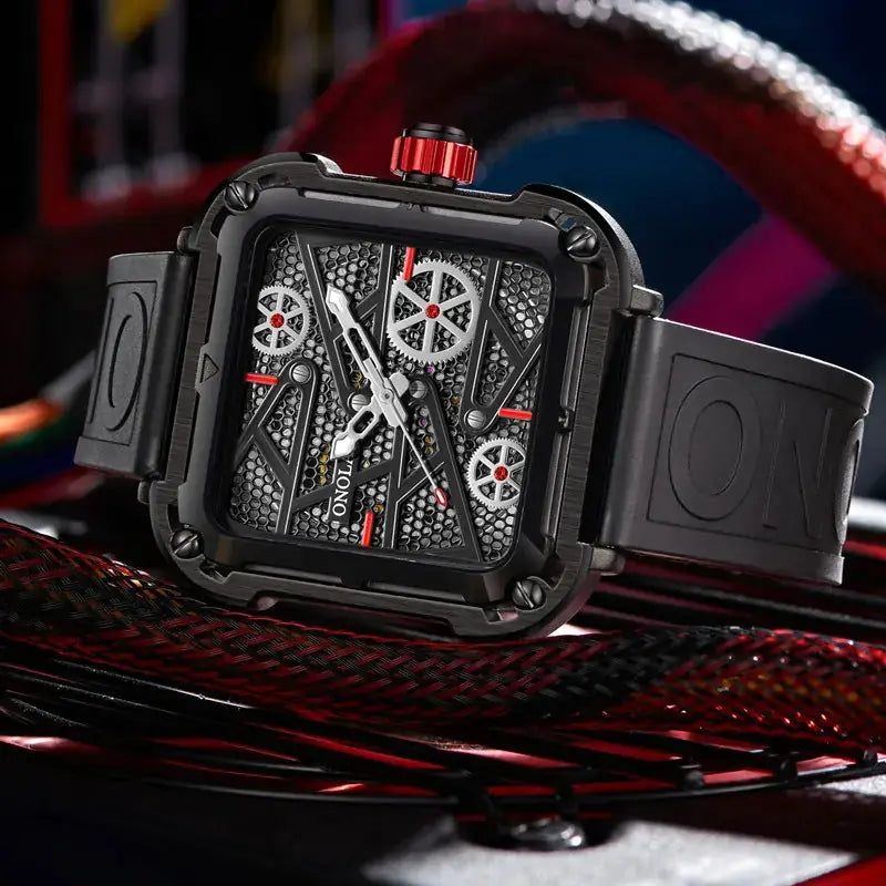 Fashion Mens Watch ONOLA Hollow Full Automatic Luxury Watches Men 