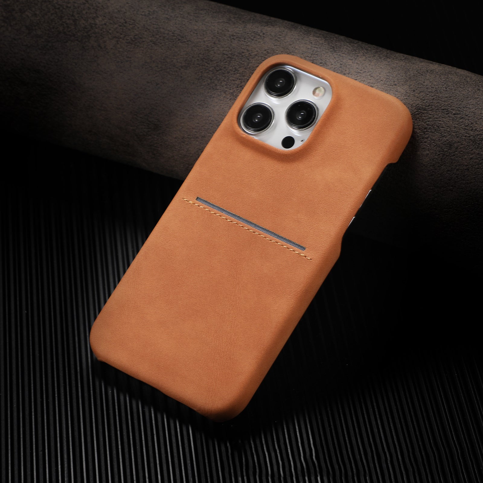 Suitable Phone Case Sheepskin Feeling Business Drop-resistant Protective Cover 