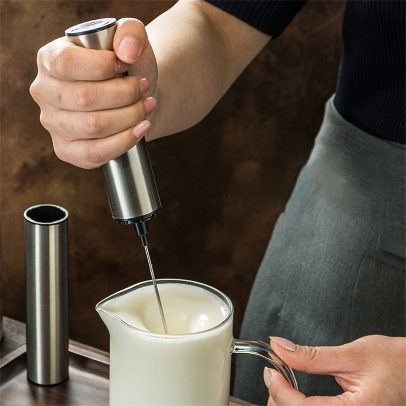 Electric Coffee Blender Milk Frother Handheld Whisk Kitchen Tools 